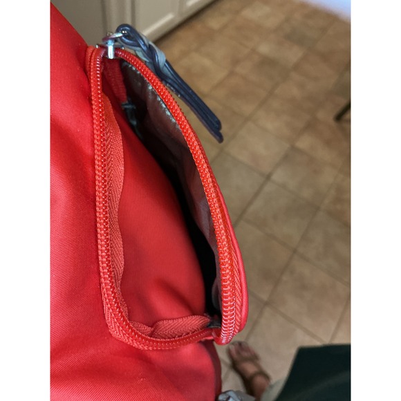 Dana Buchman Red Messenger‎ Crossbody Bag Travel Satchel Everyday Purse - Picture 12 of 16